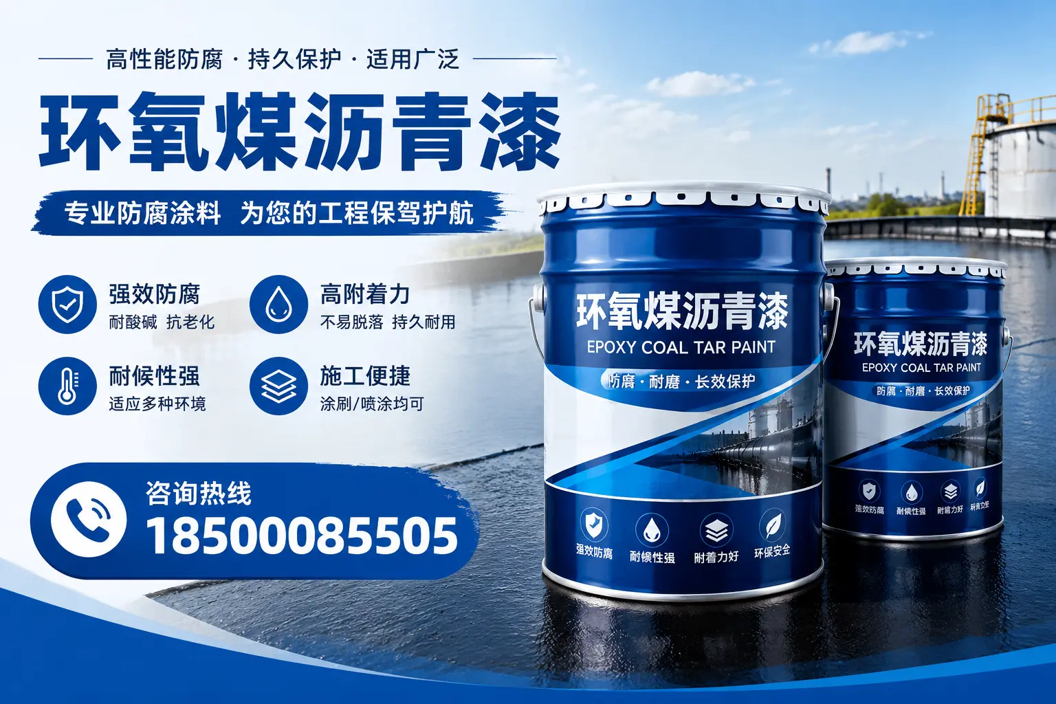 环氧煤沥青漆与其他漆类的比较，大同用户的选择依据